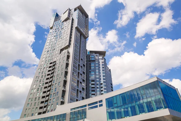 Gratte-ciel Sea Towers à Gdynia, Pologne — Photo