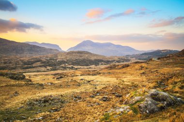 gün batımında county kerry Killarney geçişte