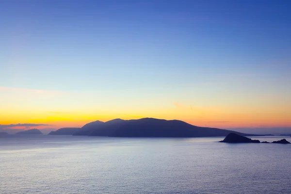 Bahía Dunquin en Co. Kerry al atardecer — Foto de Stock