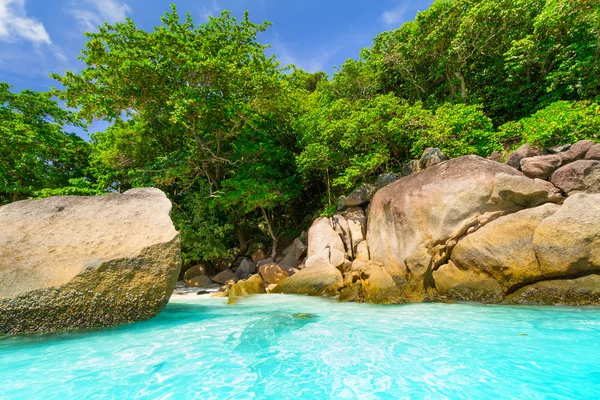 Plage paradisiaque des îles Similan — Photo