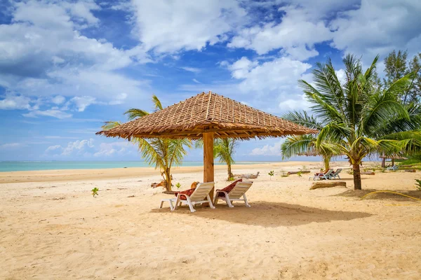 Готель Tropical Beach пейзажі — стокове фото