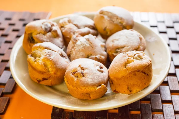 Homemade banana muffins — Stock Photo, Image