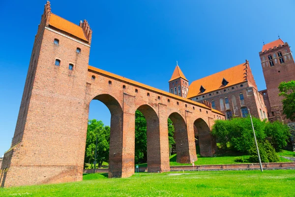 Castillo y catedral de Kwidzyn — Foto de Stock