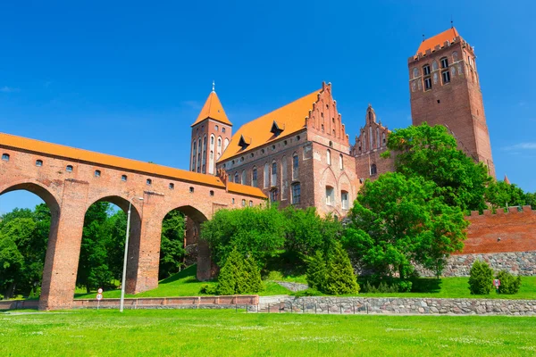 Kwidzyn kastély és katedrális — Stock Fotó