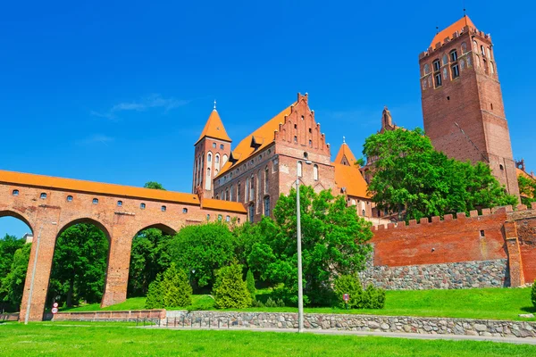 Castillo y catedral de Kwidzyn — Foto de Stock