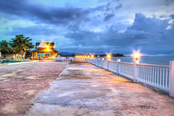 Promenade at Andaman Sea — Stock Photo, Image