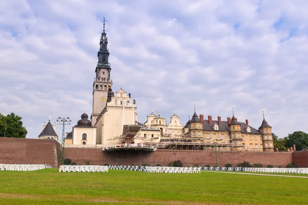 Klooster Jasna Gora in Czestochowa — Stockfoto