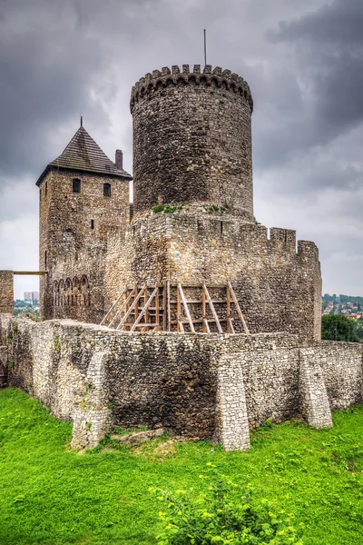 Castillo medieval en Bedzin — Foto de Stock