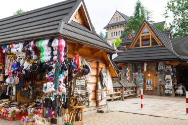 zakopane, Polonya sokak krupowki