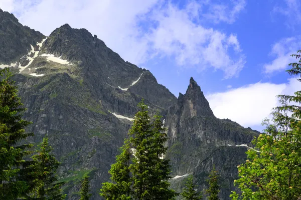 Hermoso paisaje de las montañas de Tatra —  Fotos de Stock