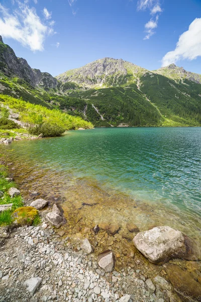 Auge des Sees in der Tatra — Stockfoto