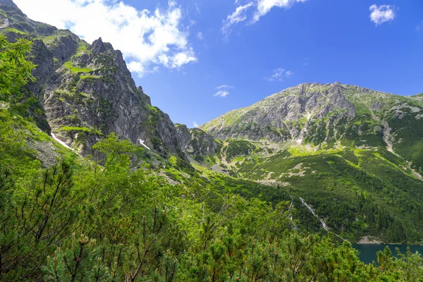 Tatra dağlarındaki Deniz Gölünün Gözü — Stok fotoğraf
