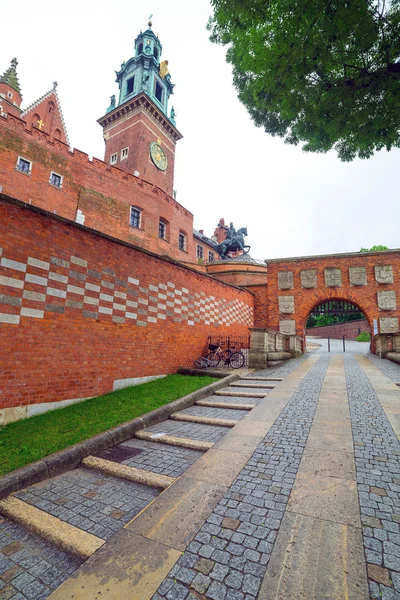 Castillo Real de Wawel en Cracovia — Foto de Stock