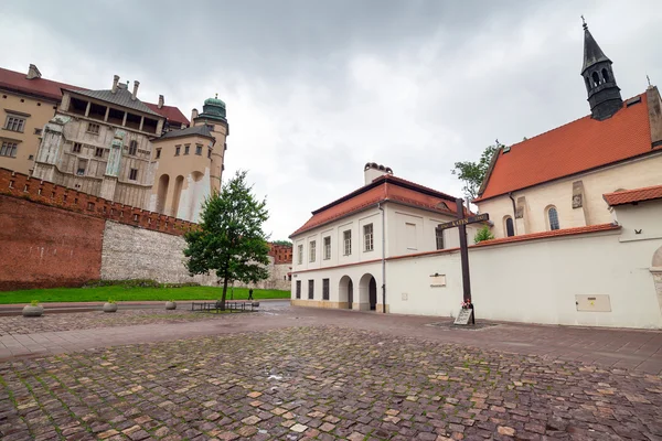 在克拉科夫的皇家瓦维尔城堡 — 图库照片