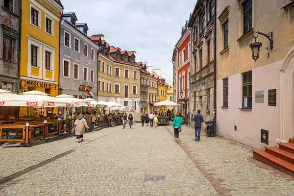 Lublin staré město v Polsku — Stock fotografie