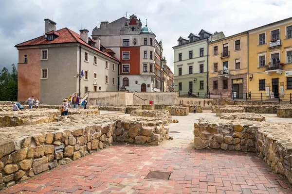 Старый город Люблин в Польше — стоковое фото