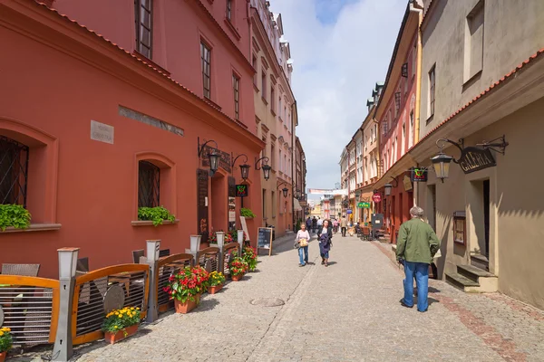 Lubelskie stare miasto w Polsce — Zdjęcie stockowe