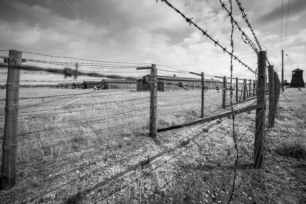 Campo de concentración de Majdanek en Lublin, Polonia — Foto de Stock