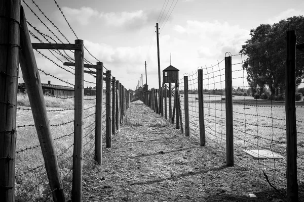 Majdanek concentration camp in Lublin, Poland — Stock Photo, Image