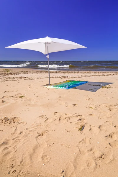 Plage de la mer Baltique à Sobieszewo — Photo