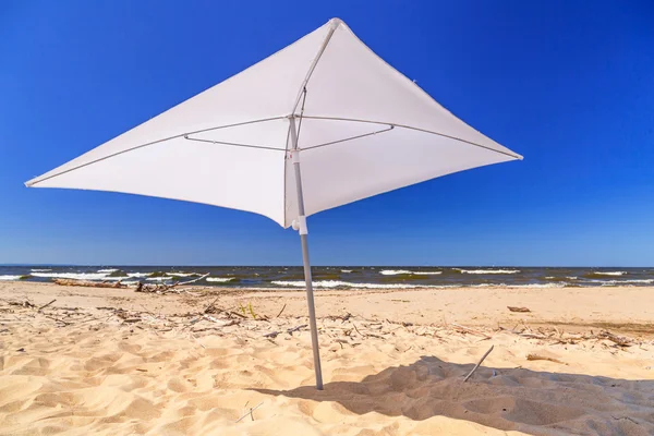 Praia do Mar Báltico em Sobieszewo — Fotografia de Stock