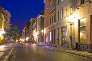 torun eski şehir gece