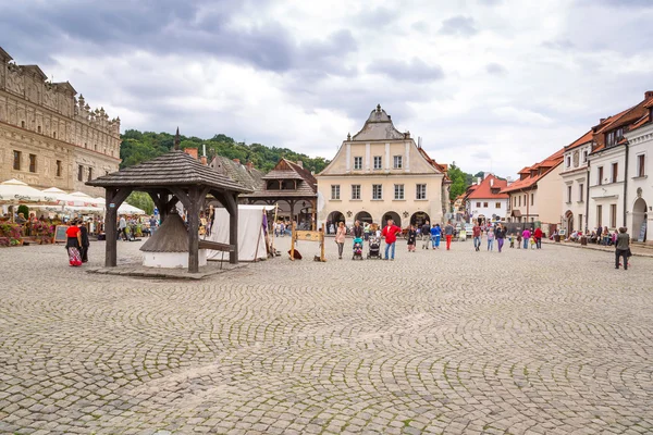 Старе місто з Казімеж-Дольни в Польщі — стокове фото