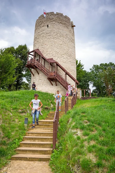 At the castle in Kazimierz Dolny, Poland — Stock Photo, Image