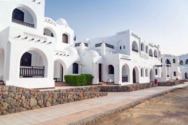 Hurghada'da beyaz mimarisi