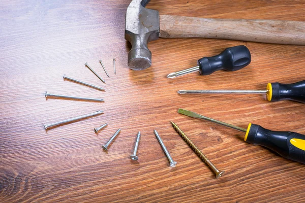 Набір інструментів для ремонту будинку — стокове фото