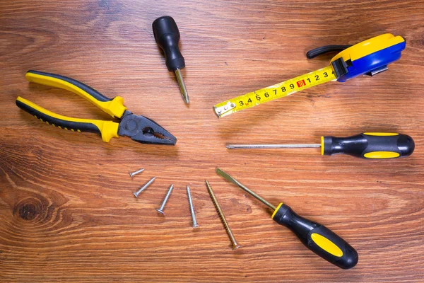 Set of tools for home renovation — Stock Photo, Image