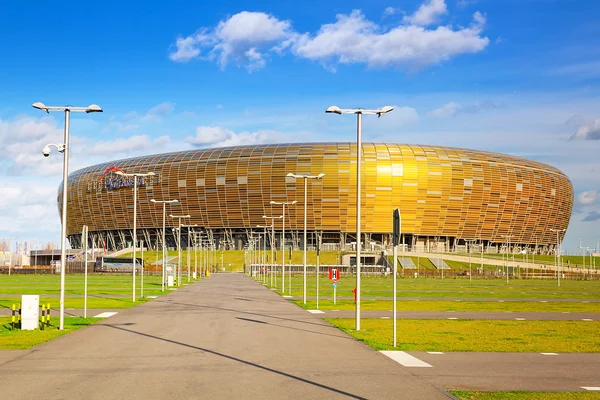 PGE arena stadium i gdansk, Polen — Stockfoto