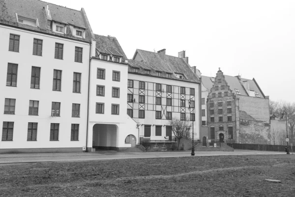 Старый город Элблаг, Польша — стоковое фото