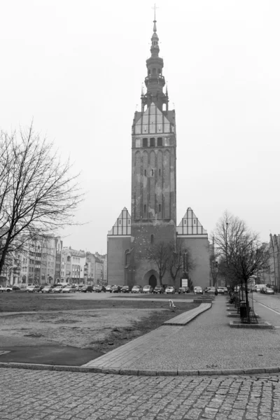 Staré město elblag, Polsko — Stock fotografie