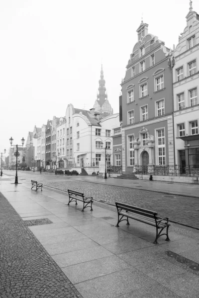 Cidade velha de Elblag na Polônia — Fotografia de Stock