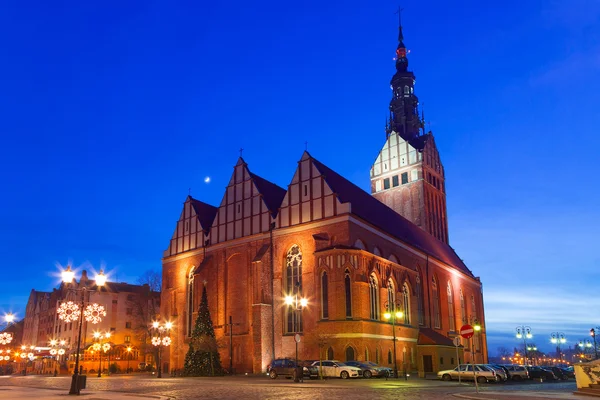 Свято-Миколаївський собор у місті Ельблонг — стокове фото