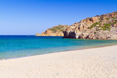 Vai ile Girit blue lagoon beach