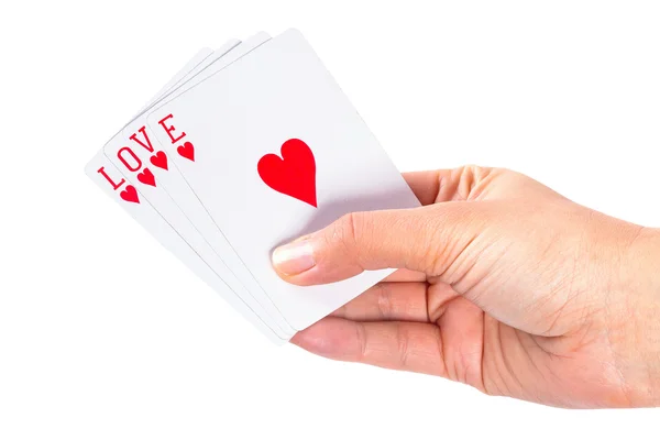 Jugando con amor — Foto de Stock