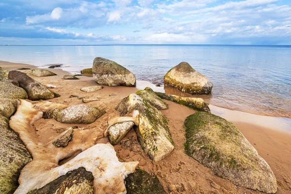 Calma scenario del Mar Baltico in inverno — Foto Stock