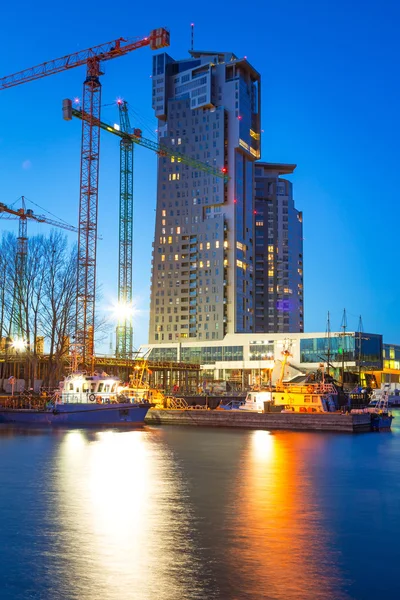 Wolkenkratzer in Gdynia — Stockfoto
