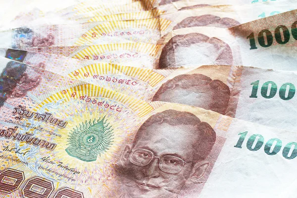 Pieniądze tajski baht — Zdjęcie stockowe