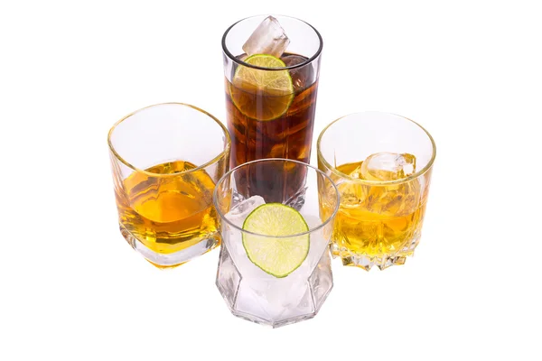 Selezione di whisky — Foto Stock