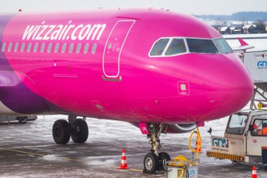 wizz air uçak lech walesa Havaalanı Gdansk