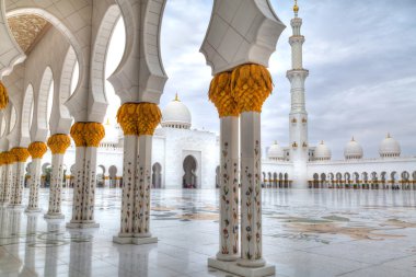 Şeyh Zayed, Abu Dabi 'deki Büyük Cami.