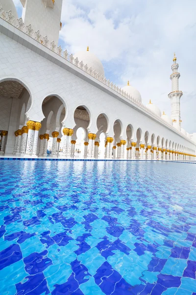 Şeyh Zayed, Abu Dabi 'deki Büyük Cami. — Stok fotoğraf