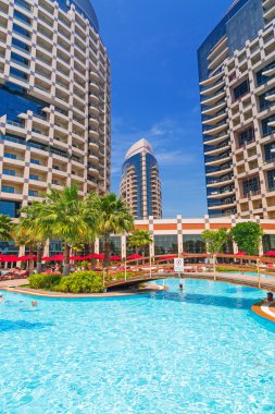 abu Dabi tropikal Yüzme Havuzu