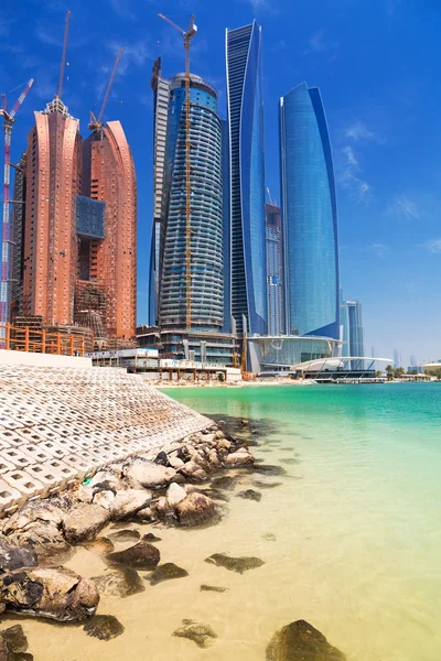 Panorama della città di Abu Dhabi — Foto Stock