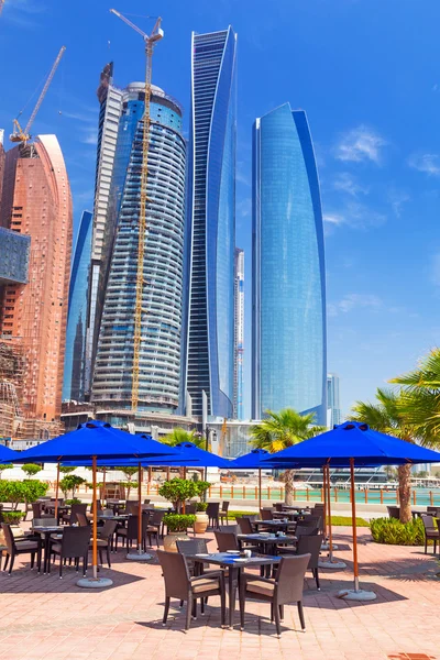 Landskapet i abu dhabi city — Stockfoto