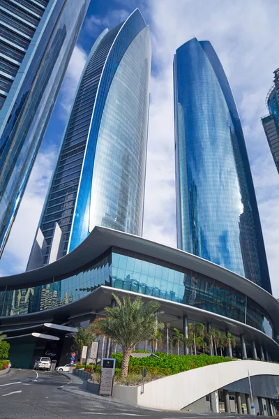 Etihad Towers buildings in Abu Dhabi, UAE — Stock Photo, Image