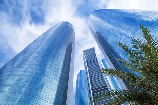 Etihad Towers buildings in Abu Dhabi, UAE — Stock Photo, Image